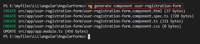 Let's Develop An Angular Application - Angular Template Driven Forms
