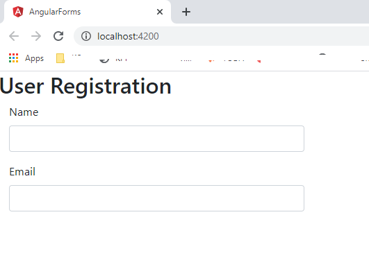 Let's Develop An Angular Application - Angular Template Driven Forms