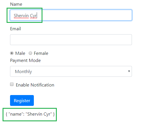 Let's Develop An Angular Application - Angular Template Driven Forms