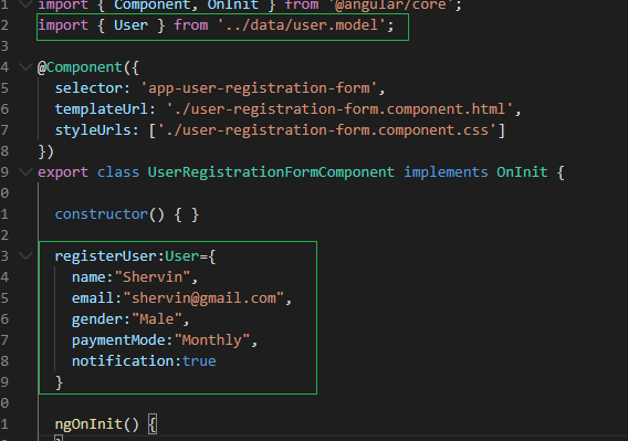 Let's Develop An Angular Application - Angular Template Driven Forms
