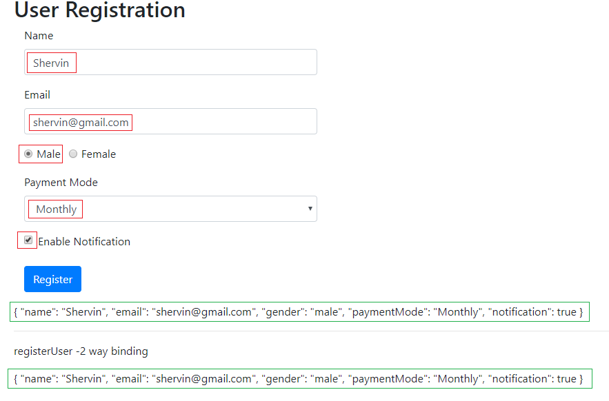 Let's Develop An Angular Application - Angular Template Driven Forms