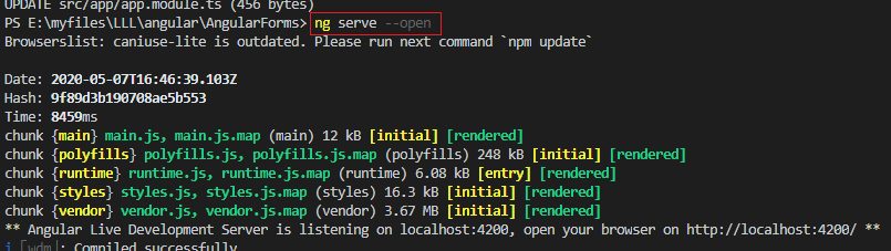 Let's Develop An Angular Application - Angular Template Driven Forms