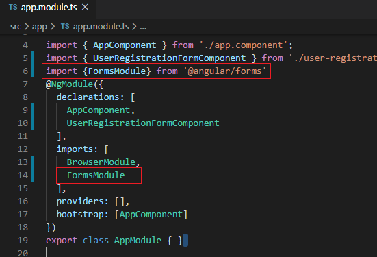 Let's Develop An Angular Application - Angular Template Driven Forms