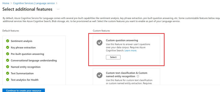 develop and deploy a chatbot using azure langugage studio