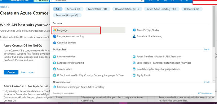 develop and deploy a chatbot using azure langugage studio