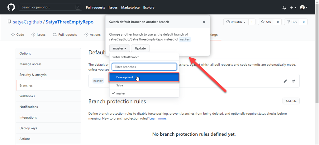 Let's Know About Git Default Branch 📥📤 In Details