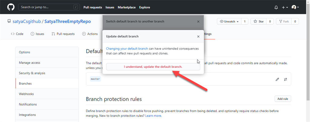 Let's Know About Git Default Branch 📥📤 In Details