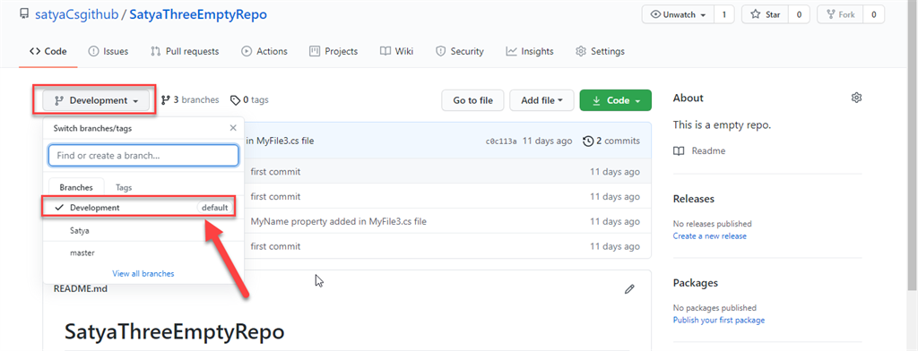 Let's Know About Git Default Branch 📥📤 In Details