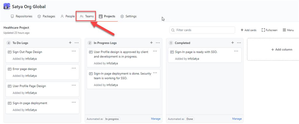 Let's Know About Team In GitHub 📥📤 In Details