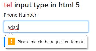 List Of New Input Types In HTML 5