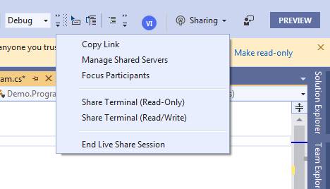 Live Share Feature In Visual Studio 2019 And Visual Studio Code