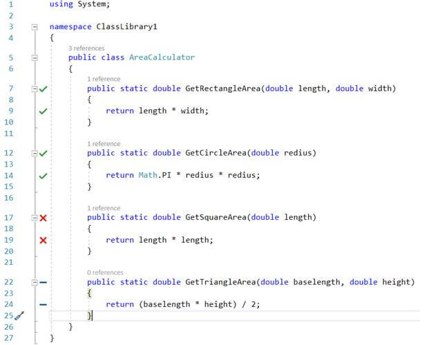 Live Unit Testing With Visual Studio 2017