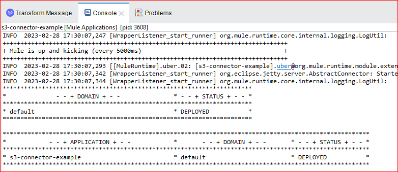Load Data From S3 Bucket Using MuleSoft S3 Connector
