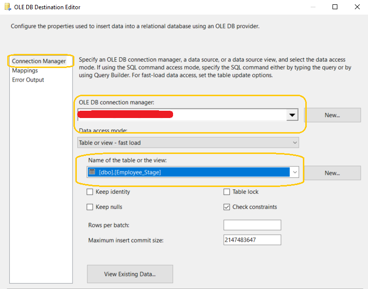 Load Data To A SQL Table From SharePoint List Using SSIS