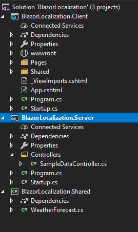 Client-side libraries