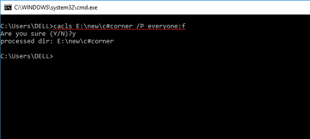 unlock using cmd
