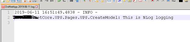 Logging Errors And Information Using NLog In .NET Core 2 Razor Pages
