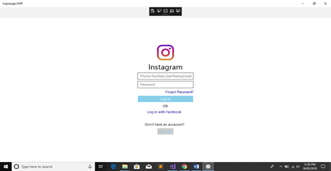 LoginPage Design With StackLayout In Xamarin.Forms