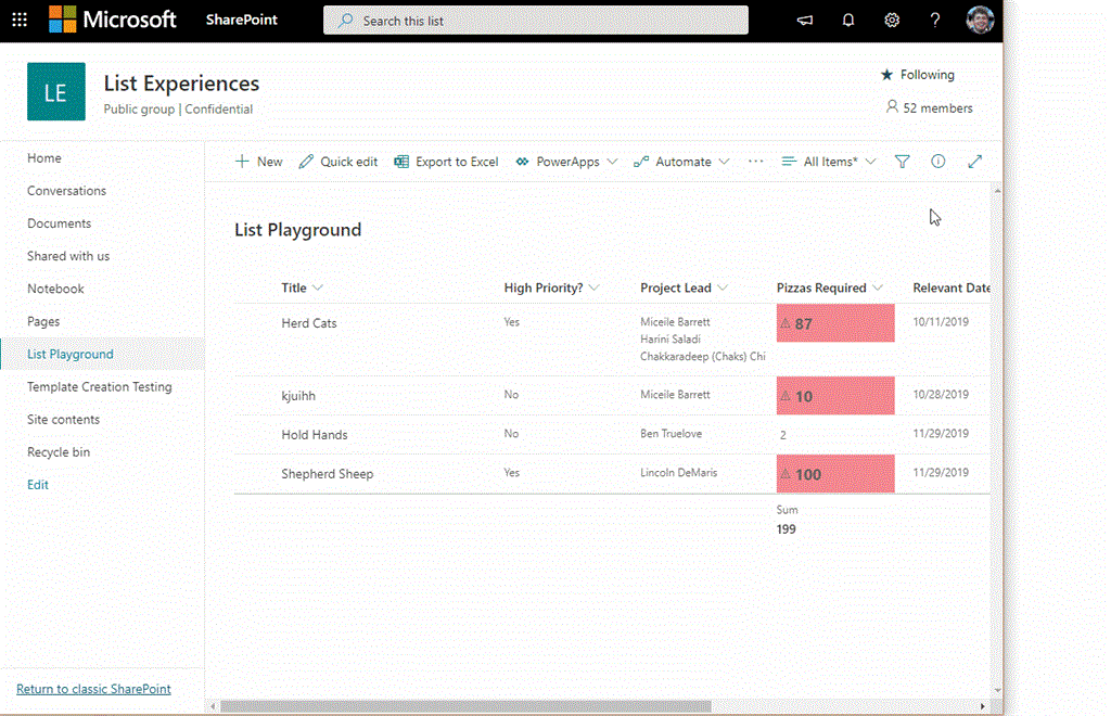 Look Out For New SharePoint Features In November 2019