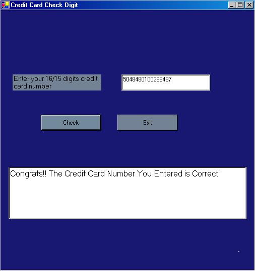 java credit card validator java credit card validator