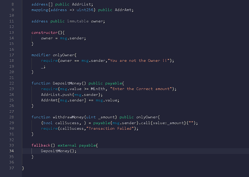 Low level Transactions and Call Data in solidity