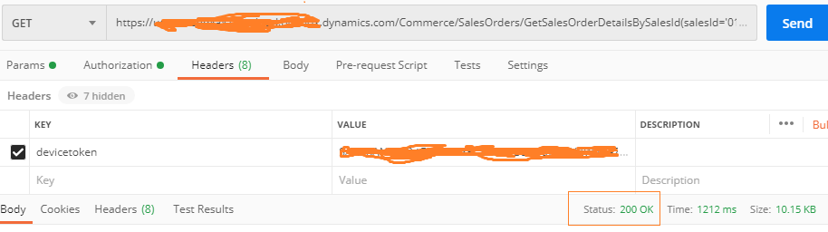 Making A Call To Retail Server APIs