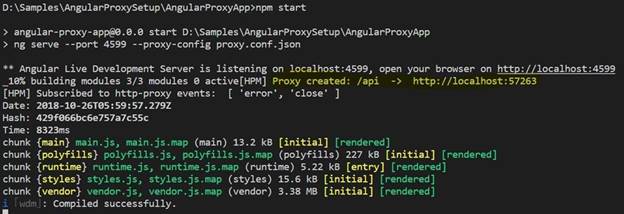 Making Proxy request in Angular / Fix CORS issue in Angular Application