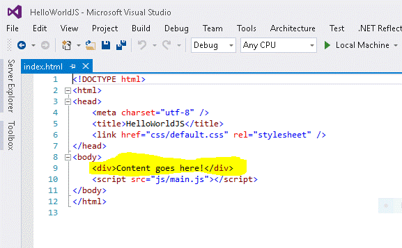 Making Your First UWP Application Using HTML And JavaScript