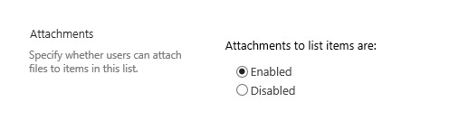 Manage Attachments of SharePoint On-Premises List Item