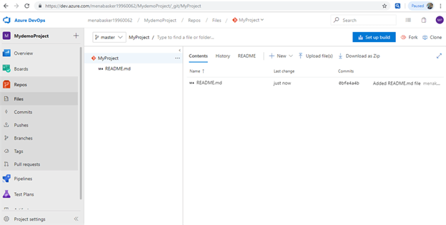 Manage Code In GIT With Azure Devops
