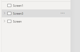 Manage Screens in PowerApps