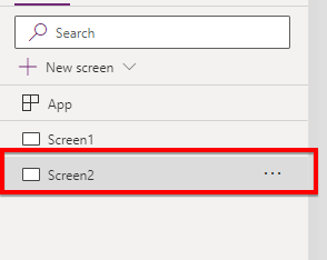 Manage Screens in PowerApps
