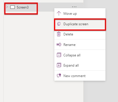 Manage Screens in PowerApps