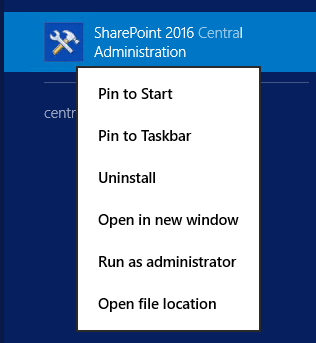 SharePoint 2017 