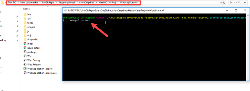 Managing Files On GitHub Using Git Bash 📥📤 In Real-Time Scenario