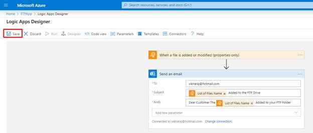 Managing Our FTP Server Files By Using Azure Logic Apps