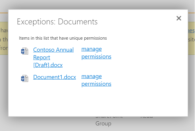 Managing The Sharing Links Of Files Within A SharePoint Online Document Library