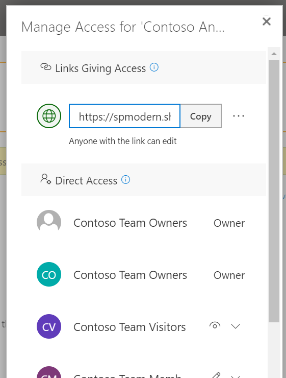 Managing The Sharing Links Of Files Within A SharePoint Online Document Library