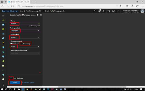 Azure Traffic Manager