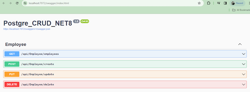 Mastering PostgreSQL CRUD Operations in .NET 8 with ADO.NET