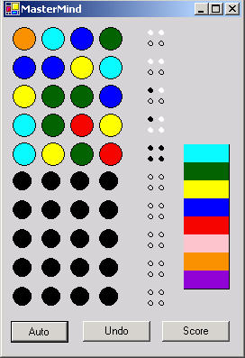 en kop Motherland Fødested Mastermind Computer Player using Genetic Algorithms in C#