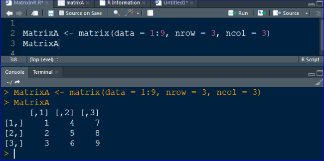 matrix in r matrix in r
