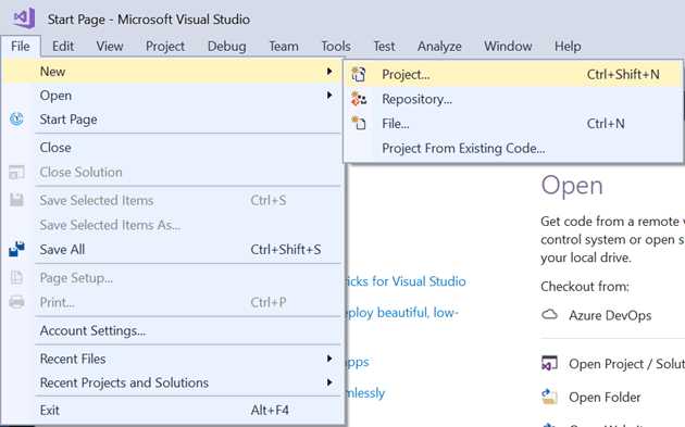 Microservice Using ASP.NET Core