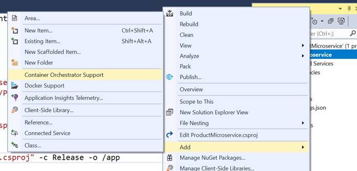 Microservice Using ASP.NET Core