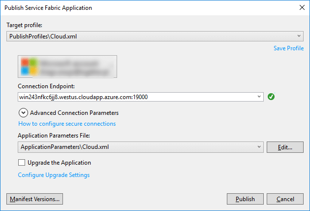 MicroServices using Service Fabric and .Net Core with CI - CD