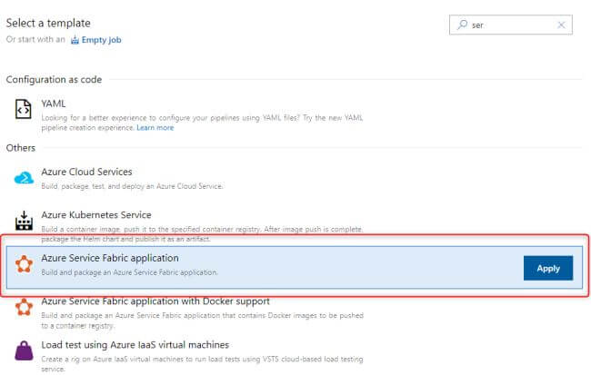 MicroServices using Service Fabric and .Net Core with CI - CD