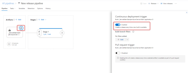 MicroServices using Service Fabric and .Net Core with CI - CD