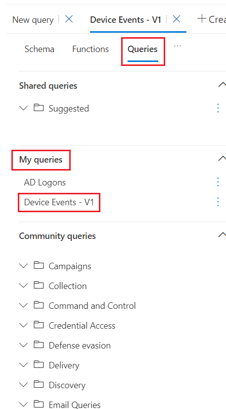 Device events