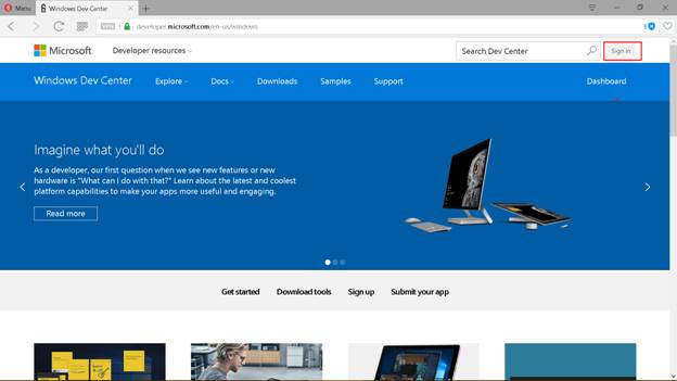 Windows Store Portal