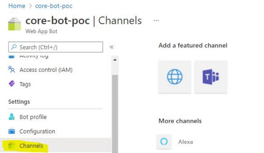 Microsoft Chat Bot 
